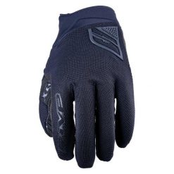 Rękawiczki żelowe XR-TRAIL - czarne - rozmiar M/9. Czarne rękawiczki damskie FIVE GLOVES, bez wzorów, z lycry. Za 152.00 zł.