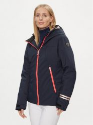 Rossignol Kurtka narciarska Fonction RLKWJ05 Granatowy Regular Fit. Niebieskie kurtki sportowe damskie Rossignol, na zimę, s, bez wzorów, z syntetyku, bez kaptura. Za 1,679.00 zł.