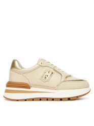 Liu Jo Sneakersy Amazing 25 BF5049 PX026 Beżowy. Brązowe obuwie sportowe damskie Liu Jo, ze skóry, bez zapięcia. Za 589.99 zł.
