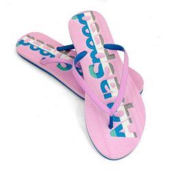 Japonki basenowe damskie Aqua Speed Moluki. Czerwone klapki damskie Aqua-Speed, bez wzorów, bez obcasa, bez zapięcia. Za 44.99 zł.