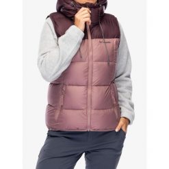 Kamizelka damska Columbia Pike Lake II Insulated Vest. Czerwone kamizelki damskie Columbia, bez wzorów, bez kaptura. Za 404.24 zł.
