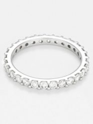 DIAMANTA Złoty pierścionek "Tour Complet Lumineux" z diamentami rozmiar: 58. Szare pierścionki damskie DIAMANTA, z diamentem, złote. Za 5,842.99 zł.