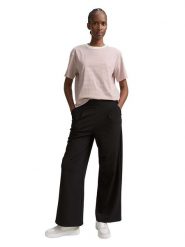 Tom Tailor Koszulka w kolorze jasnoróżowym rozmiar: XL. Różowe bluzki damskie Tom Tailor, xl, bez wzorów, z bawełny, bez kołnierzyka, bez ramiączek. Za 37.30 zł.