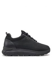 Geox Sneakersy D Spherica 4X4 B Abx D2626C 06K85 C9999 Czarny. Czarne obuwie sportowe damskie Geox, z materiału, bez zapięcia. Za 549.99 zł.