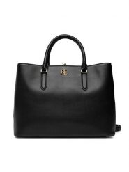 Lauren Ralph Lauren Torebka Marcy 36 431876724004 Czarny. Czarne torebki klasyczne damskie Lauren Ralph Lauren, ze skóry, bez dodatków. Za 1,529.00 zł.