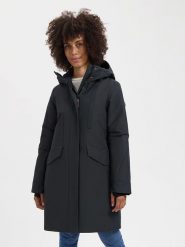 TRAVELIN' Parka "Bodil" w kolorze czarnym rozmiar: XL. Czarne parki damskie Travelin', s, bez kaptura. Za 378.63 zł.