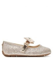MICHAEL KORS KIDS Baleriny MK101132 Beżowy. Brązowe baleriny dziewczęce MICHAEL KORS KIDS, bez wzorów, ze skóry, bez obcasa, bez zapięcia. Za 219.99 zł.