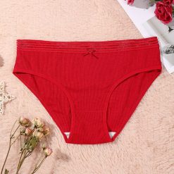 Figi damskie z elastycznym pasem na co dzień Esma. Szare figi Intica, bez wzorów, z materiału. Za 49.00 zł.