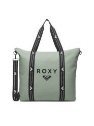 Roxy Torebka C-ROXY-MC-002-08 Zielony. Zielone shopper bag Roxy, bez wzorów, z materiału, bez dodatków. Za 159.99 zł.