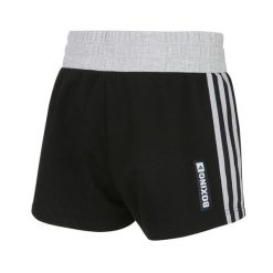 Szorty do boksu treningowego dla kobiet adidas. Czarne spodenki sportowe damskie Adidas, l, bez wzorów, z materiału, na fitness i siłownię. Za 147.00 zł.