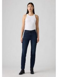 Levi's Dżinsy "724" - Regular fit - w kolorze granatowym rozmiar: W29/L28. Niebieskie jeansy damskie Levi's, z podwyższonym stanem. Za 288.18 zł.