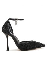 Steve Madden Szpilki Sparx-MS 11005255 Czarny. Czarne szpilki damskie Steve Madden, bez wzorów, z materiału, bez obcasa, na szpilce, bez zapięcia. Za 639.99 zł.
