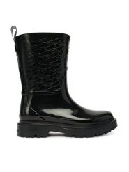 KARL LAGERFELD Kalosze KL47170 Czarny. Czarne kalosze damskie KARL LAGERFELD, bez wzorów, z syntetyku. Za 619.99 zł.