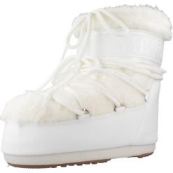 Buty MOON BOOT MB ICON LOW FAUX FUR Biały. Białe obuwie trekkingowe damskie Moon Boot, bez zapięcia. Za 1,088.99 zł.