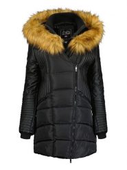 Canadian Peak Parka "Ausmoseak" w kolorze czarnym rozmiar: XL. Czarne parki damskie Canadian Peak, xl, bez kaptura. Za 339.99 zł.