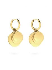 Liebeskind Kolczyki-kreole rozmiar: onesize. Żółte kolczyki damskie Liebeskind, ze stali. Za 221.88 zł.