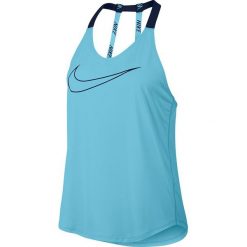 Nike Koszulka damska BRTHE TANK Elastka niebieska r. XS (833766 432). Niebieskie bluzki damskie Nike, xs. Za 109.31 zł.
