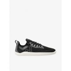 Buty barefoot damskie Vivobarefoot Primus Lite Knit. Czarne obuwie trekkingowe damskie VIVOBAREFOOT, bez zapięcia. Za 499.99 zł.