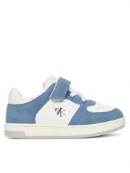 Calvin Klein Sneakersy V1X9-83149-1269 M Biały. Białe buty sportowe chłopięce Calvin Klein, ze skóry, bez zapięcia. Za 299.99 zł.