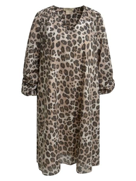 Smith & Soul Sukienka w kolorze beżowym rozmiar: S. Brązowe sukienki damskie Smith & Soul, bez wzorów, z bawełny, bez ramiączek. Za 239.99 zł.