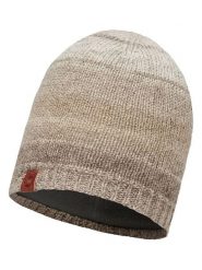 Buff Czapka w kolorze beżowym rozmiar: onesize. Brązowe czapki damskie Buff, bez wzorów, z materiału. Za 115.55 zł.