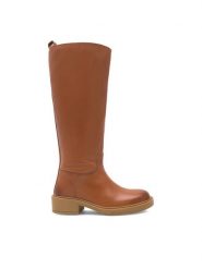 Lasocki Kozaki KAP-SL-21703 Brązowy. Brązowe kozaki damskie Lasocki, ze skóry, bez obcasa, na płaskiej podeszwie, bez zapięcia. Za 429.99 zł.