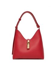 Furla Torebka Goccia S WB01979 BX3353 KH 4484S Czerwony. Czerwone torebki klasyczne damskie Furla, ze skóry, bez dodatków. Za 1,319.00 zł.