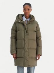 Tommy Hilfiger Kurtka puchowa Modern WW0WW46535 Zielony Regular Fit. Zielone kurtki damskie Tommy Hilfiger, xl, bez wzorów, z puchu, bez kaptura. Za 1,499.00 zł.