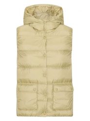 Ilse Jacobsen Kamizelka pikowana w kolorze jasnożółtym rozmiar: 36. Żółte kamizelki damskie Ilse Jacobsen, bez wzorów, bez kaptura. Za 299.45 zł.