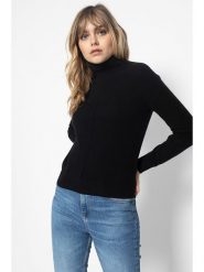Perfect Cashmere Kaszmirowy golf "Carrick" w kolorze czarnym rozmiar: XXL. Czarne golfy damskie Perfect Cashmere, xxl, bez wzorów, z kaszmiru, bez ramiączek. Za 242.70 zł.