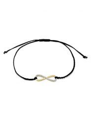 OR Carats Bransoletka z diamentami rozmiar: onesize. Czarne bransoletki damskie OR Carats, złote. Za 739.99 zł.