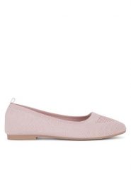 Clara Barson Baleriny WSS21520-02 Różowy. Czerwone balerinki damskie Clara Barson, bez wzorów, z materiału. Za 69.99 zł.