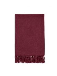 CXL by Christian Lacroix Kaszmirowy szal w kolorze bordowym - (D)200 x (S)70 cm rozmiar: onesize. Brązowe szaliki damskie CXL by Christian Lacroix, bez wzorów, z kaszmiru. Za 610.62 zł.