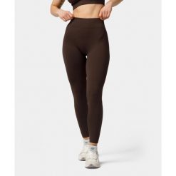 Legginsy bezszwowe push-up Carpatree Elite brązowe. Brązowe legginsy damskie Carpatree, l, bez wzorów, z elastanu. W wyprzedaży za 169.99 zł.
