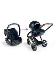 Corolle Wózek w kolorze czarnym dla lalek - 3+ rozmiar: onesize. Czarne spacerówki corolle. Za 361.13 zł.