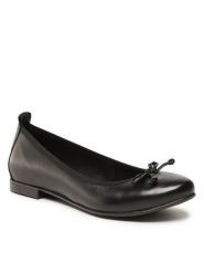 Lasocki Baleriny RST-ERICA-29 Czarny. Czarne balerinki damskie Lasocki, bez wzorów, ze skóry. Za 169.99 zł.