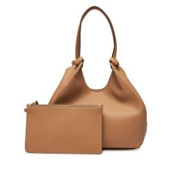 Torebka DKNY. Brązowe torebki klasyczne damskie DKNY, bez dodatków. Za 609.99 zł.