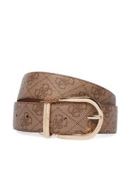 Guess Pasek BW9492 P6435 Brązowy. Brązowe paski damskie Guess, z aplikacjami, ze skóry. Za 284.99 zł.
