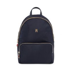 Plecak Tommy Hilfiger. Niebieskie plecaki Tommy Hilfiger, bez wzorów. Za 279.99 zł.