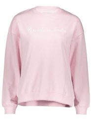 Pepe Jeans Bluza w kolorze jasnoróżowym rozmiar: XS. Różowe bluzy damskie Pepe Jeans, xs, bez wzorów, z jeansu, bez kaptura. Za 118.56 zł.