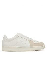 Calvin Klein Jeans Sneakersy V3X9-82081-1269B S Biały. Białe buty sportowe chłopięce Calvin Klein Jeans, z jeansu, bez zapięcia. Za 209.99 zł.