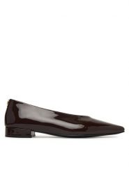 Furla Półbuty YM38ORA X70000 CN 2460S Brązowy. Brązowe półbuty damskie Furla, bez wzorów, ze skóry, bez obcasa, na płaskiej podeszwie, bez zapięcia. Za 969.99 zł.