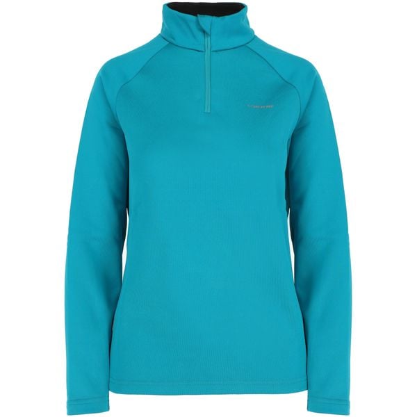 Bluza trekkingowa damska VIKING Jukon half zip. Niebieskie bluzy damskie Viking, s, bez wzorów, z dzianiny, bez kaptura. Za 179.90 zł.