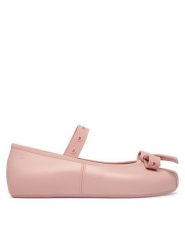 Melissa Baleriny Mini Melissa Sophie Crush Inf 37837 Różowy. Czerwone baleriny dziewczęce Melissa, bez wzorów, z tworzywa sztucznego, bez obcasa, bez zapięcia. Za 318.99 zł.
