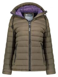 ANAPURNA Kurtka pikowana "Azulana" w kolorze khaki rozmiar: S. Brązowe kurtki damskie ANAPURNA, s, bez wzorów, bez kaptura. Za 173.99 zł.