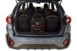 Torby Do Bagażnika Subaru Crosstrek Mhev 2024+ 4Szt Kjust. Czarne torby podróżne KJUST, bez wzorów, z kauczuku. Za 1,167.00 zł.