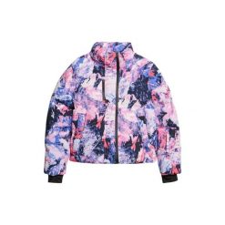 Prosta kurtka damska Superdry. Fioletowe kurtki damskie Superdry, na zimę, bez wzorów, bez kaptura. W wyprzedaży za 1,150.40 zł.