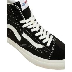 Buty Vans Clash The Wall LX czarne. Czarne obuwie sportowe damskie Vans, ze skóry, bez zapięcia. W wyprzedaży za 496.70 zł.