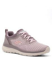 Skechers Sneakersy Bountiful 12607 Fioletowy. Fioletowe obuwie sportowe damskie Skechers, z materiału, bez zapięcia. Za 199.99 zł.