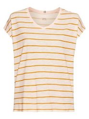 Camel Active Koszulka w kolorze beżowym rozmiar: L. Brązowe bluzki damskie Camel Active, l, bez wzorów, bez kołnierzyka, bez ramiączek. Za 73.99 zł.